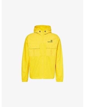 Sergio Tacchini Calisti Hooded Cotton Jacket - Yellow