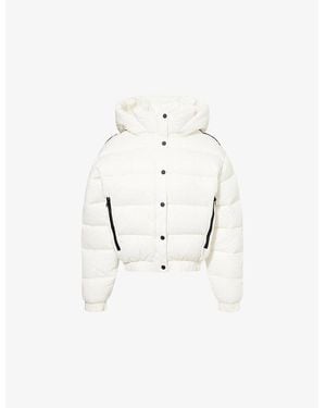 Alo Yoga Aspen Love Puffer Nylon Jacket - White