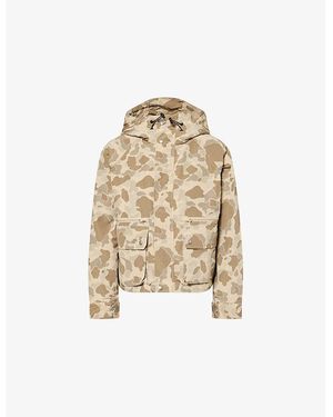 Carhartt W'Irwin Camouflage-Print Woven Jacket - Natural