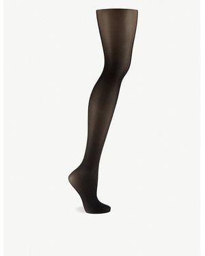 Wolford Tummy Control Top Tights - Black