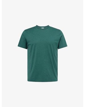 Sunspel Riviera Short-Sleeve Cotton-Jersey T-Shirt - Green