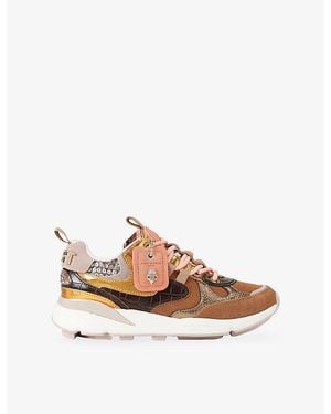 Kurt Geiger Kurt Runner Suede Sneakers - Brown