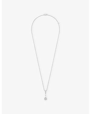 Boucheron Serpent Bohème Solarité Xs 18Ct- And 0.31Ct Diamond Pendant Necklace - White