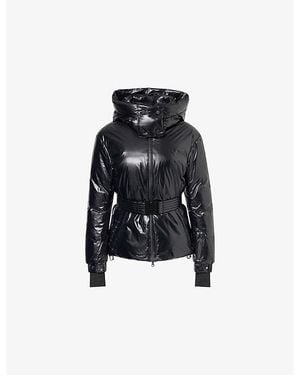 Perfect Moment Candice Shell-Down Ski Parka Jacket - Black