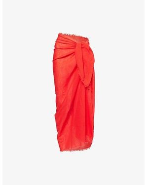 Seafolly Textured Cotton Beach Wrap