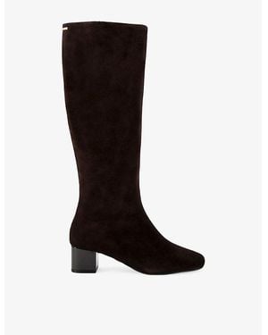 Carvela Kurt Geiger Cleo Suede Knee-High Boots - Black