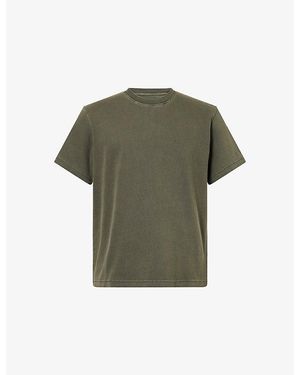 PAIGE Serano Boxy-Fit Cotton T-Shirt - Green