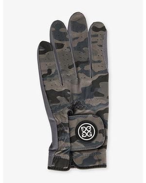 G/FORE Signature Camouflage Leather Golf Glove - Grey