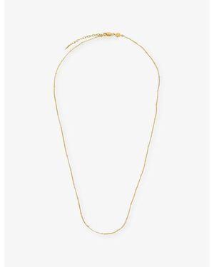 Missoma Bobble 18Ct Vermeil Long Chain Necklace - Metallic
