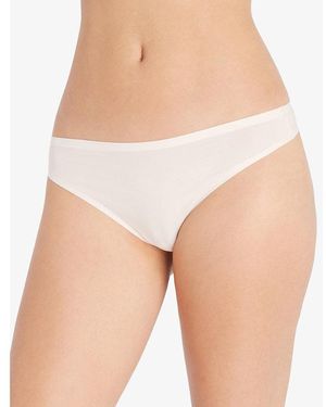 Chantelle Soft Stretch Seamless One-Size Thong - Natural
