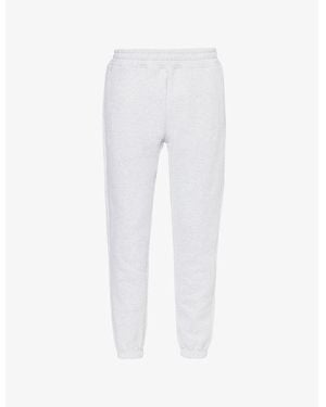 Arne Relaxed Elasticated-Waist Cotton-Blend Jogging Bottoms - White