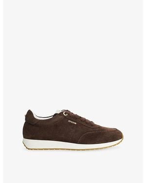 Dune Ettah Suede Trainers - Brown