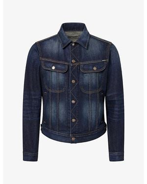 Tom Ford Selvedge Denim Jacket - Blue