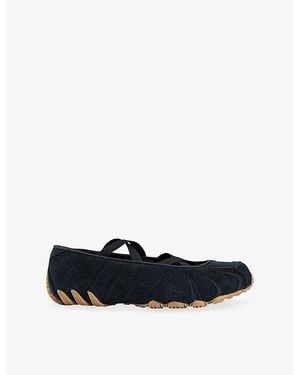 adidas Ghost Sprint Suede Ballet Flats - Blue