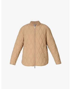 Sweaty Betty On The Move Quilted Shell Jacket - Blue