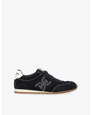 Sam Edelman Isella Suede Trainers - Black