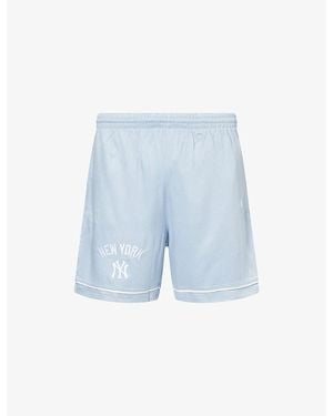 KTZ New York Yankees Mlb Woven Shorts - Blue