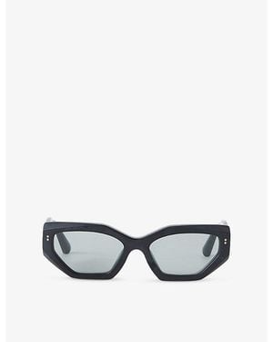 JOSEPH Souk Cat-Eye Acetate Sunglasses - Black