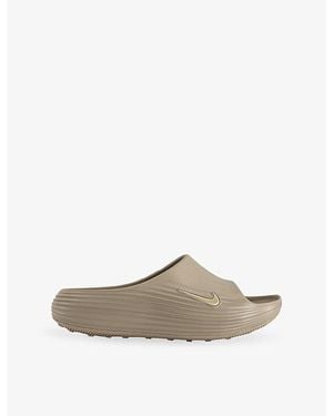 Nike React Rejuven8 Rubber Slides - White