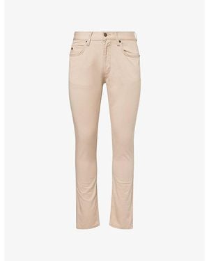 Emporio Armani Regular-Fit Slim-Leg Denim Jeans - Natural