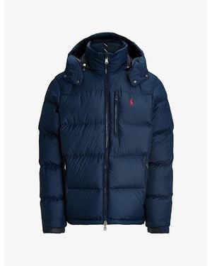 Polo Ralph Lauren Gorham Hooded Shell-Down Puffer Jacket - Blue