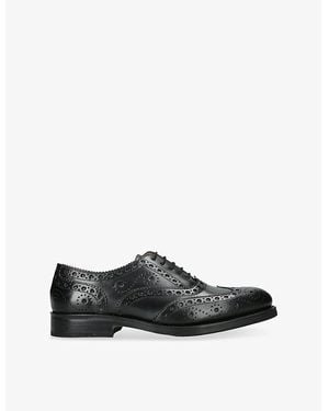 Grenson Andersons Leather Brogues - Black