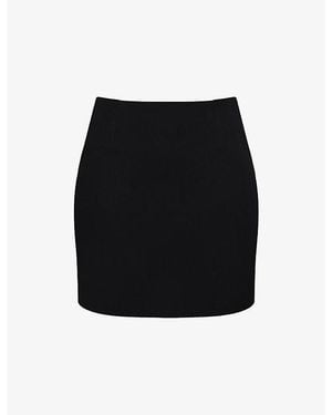 House Of Cb Roda Tailored Stretch-Woven Mini Skirt - Black