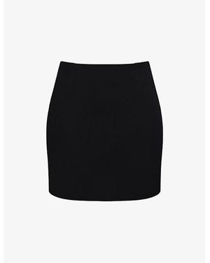 House Of Cb Roda Tailored Stretch-Woven Mini Skirt - Black