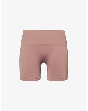 GYMSHARK Everyday Seamless Stretch-Woven Shorts - Pink