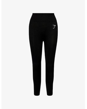 GYMSHARK Vital Sculpt Seamless Leggings - Black