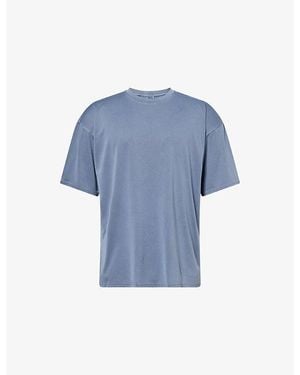 GYMSHARK Conditioning Club Logo-Print Jersey T-Shirt - Blue
