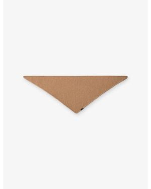 Prada Triangle Cashmere Shawl - White