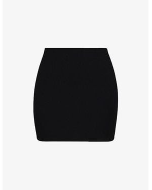 House Of Cb The Mini Jersey Skirt With Shorts Xs (A-C Cup) - Black