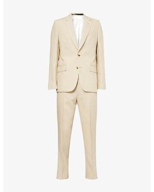 Paul Smith Single-Breasted Linen Suit - Natural
