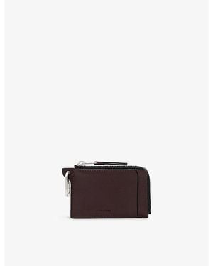AllSaints Remy Leather Wallet - Brown