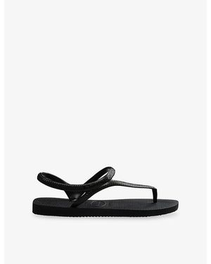 Havaianas Flash Urban Rubber Sandals - Black