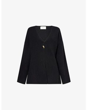 Dissh Scout Long-Sleeves Knitted Top - Black