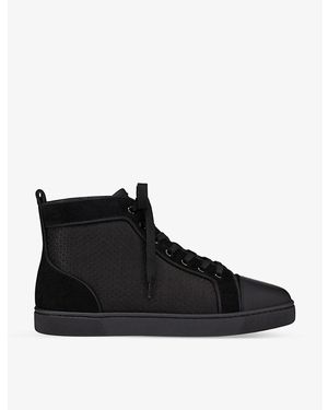 Christian louboutin louis orlato glitter diams patent best sale