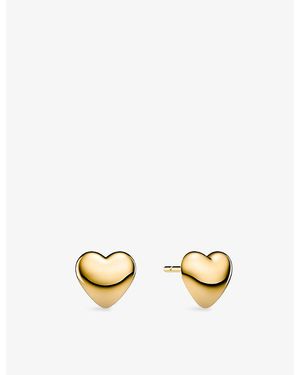Sif Jakobs Julia Piccolo 18Ct-Plated Sterling- Stud Earrings - Metallic