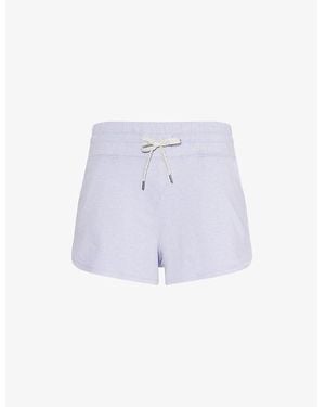 Vuori Halo Performance Drawstring Stretch-Woven Shorts - Blue