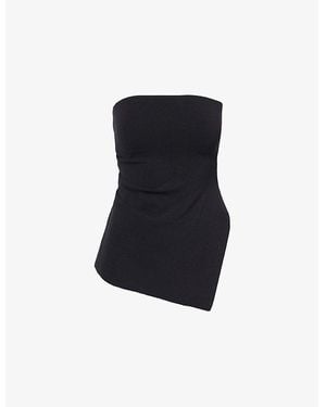 Dissh Luke Bandeau Knitted Top - Blue