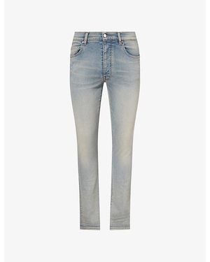 Amiri Stack Slim-Fit Stretch-Denim Jeans - Blue