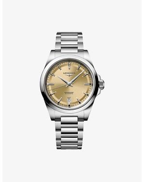 Longines L3.720.4.62.6 Conquest 38Mm Stainless-Steel Automatic Watch - Metallic