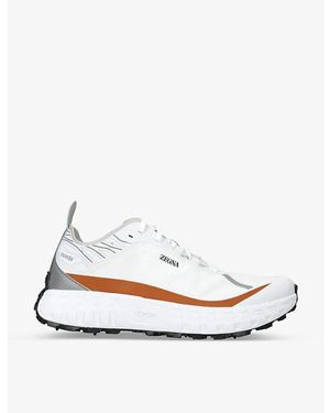 ZEGNA Ermenegildo X Norda Woven Low-Top Trainers - White