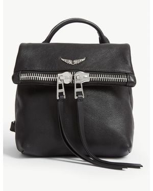 Zadig & Voltaire Romy Mini Leather Backpack - Black