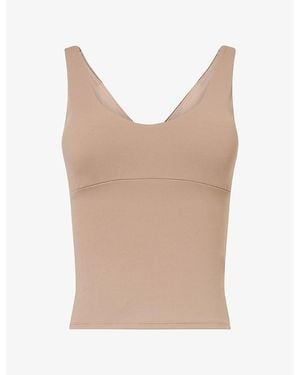 ADANOLA Ultimate V-Neck Top - Natural