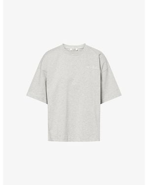 4th & Reckless Kurzon Logo-Embroidered Cotton T-Shirt - White