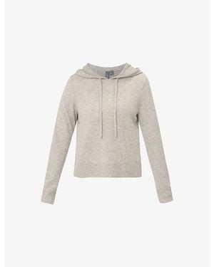 Sweaty Betty Long-Sleeve Cashmere Hoody - White