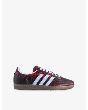 adidas Samba Og Leather Trainers - Multicolour