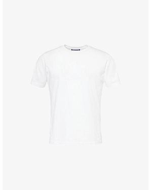 Vilebrequin Portisol Turtle-Motif Cotton T-Shirt - White